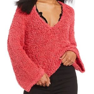 Free People Sand Dune Flare Sleeve Pullover